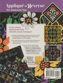 Teri Henderson Tope: Applique in Reverse K3 (Käyt)