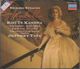 R. Strauss /  Te Kanawa / Grundheber / Tate: Arabella 3CD Box (Käyt)