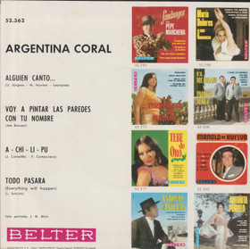 Argentina Coral: Voy A Pintar Las Paredes Con Tu Nombre etc 7