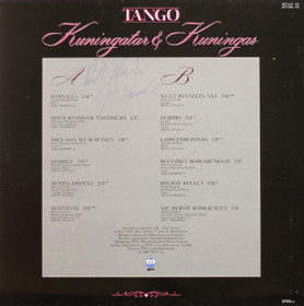 Arja Koriseva & Risto Nevala: Tangokuningatar & -kuningas LP (Käyt)