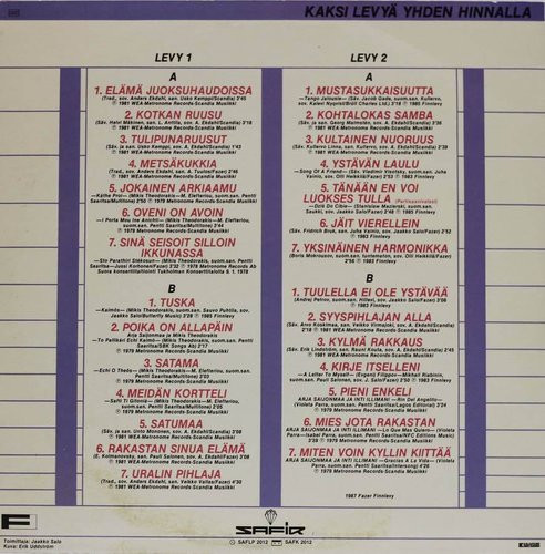 Arja Saijonmaa: Arja Saijonmaa - 28 toivotuinta 2LP (Käyt)