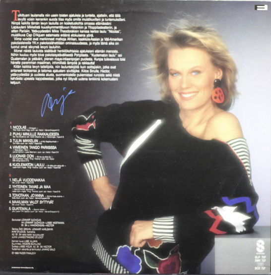 Arja Saijonmaa: Yhteinen taivas ja maa LP (Käyt)