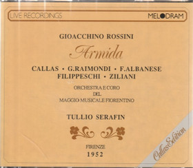 Rossini / Callas / Albanese / Serafin: Armida 2CD (Käyt)