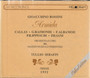 Rossini / Callas / Albanese / Serafin: Armida 2CD (Käyt)