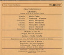 Rossini / Callas / Albanese / Serafin: Armida 2CD (Käyt)