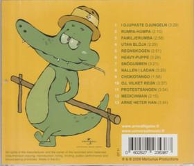 Arne Alligator & Orkestern Djungeltrumman: Familjerumba CD (Käyt)
