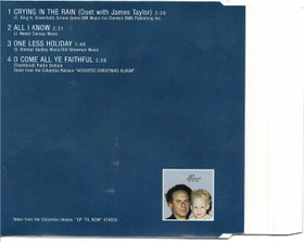 Art Garfunkel Duet With James Taylor: Crying In The Rain CDs (Käyt)