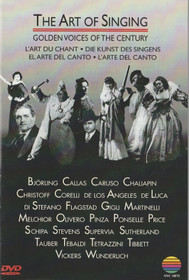 V/A: The Art of Singing - Golden Voices of The Century DVD (Käyt)