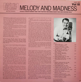 Artie Shaw And His Orchestra: Melody And Madness Vol. III. LP (Käyt)