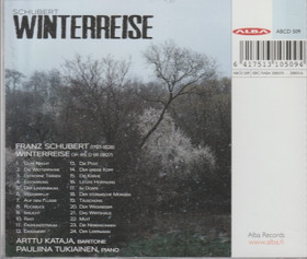 Schubert / Arttu Kataja / Paulina Tukiainen: Winterreise CD (Käyt)