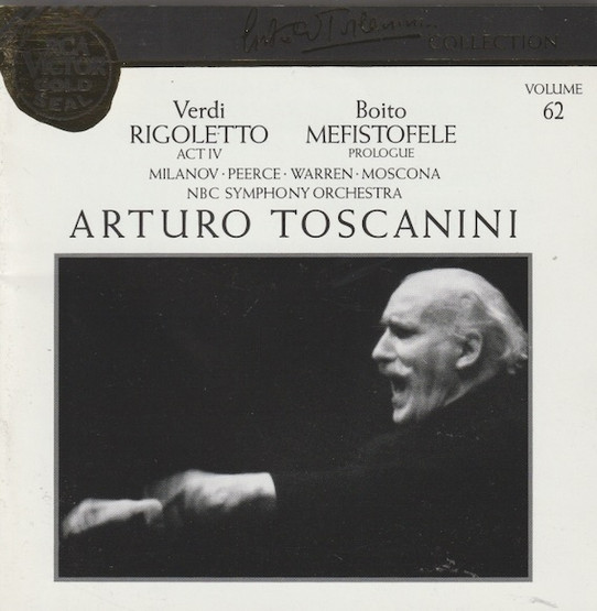 Boito /Verdi / Toscanini: Mefistofele / I Lombardi / Rigoletto CD Käyt