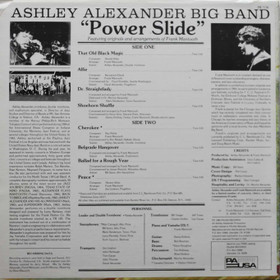 Ashley Alexander Big Band: Powerslide LP (Käyt)