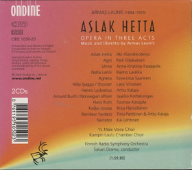 Armas Launis: Aslak Hetta 2CD (Käyt)
