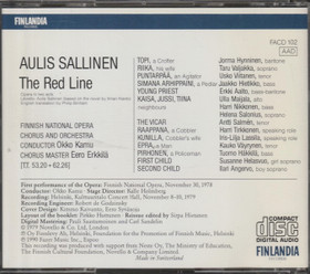 Aulis Sallinen / Okko Kamu: The Red Line 2CD (Käyt)
