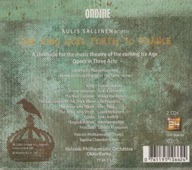 Aulis Sallinen: The King Goes Forth To France Acts 2CD (Käyt)