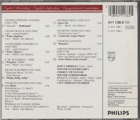 Carreras /Vienna Boys' Choir /Wiener Symphoniker /Harrer: Ave Maria CD