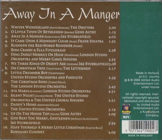 V/A: Away In A Manger CD (Käyt)