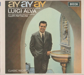 Luigi Alva / Iller Pattacini: Ay-Ay-Ay CD (Käyt)