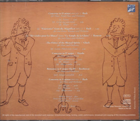 Bach/ William Bennett / Denis Bouriakov: Double Flute Concerto CD Käyt