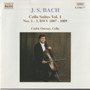 J. S. Bach / Csaba Onczay: Cello Suites Vol. 1. CD (Käyt)