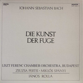 Bach / LFCO / Rolla: Die Kunst Der Fuge 2LP (Käyt. Box)