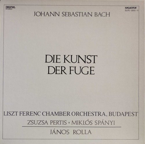 Bach / LFCO / Rolla: Die Kunst Der Fuge 2LP (Käyt. Box)