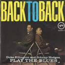Duke Ellington & Johnny Hodges: Back To Back CD (Käyt)