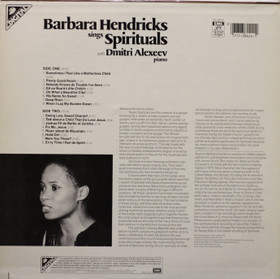 Barbara Hendricks: Barbara Hendricks Sings Spirituals LP (Käyt)