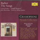 Samuel Barber: The Songs 2CD (Käyt)