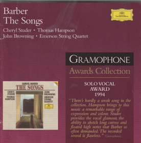 Samuel Barber: The Songs 2CD (Käyt)