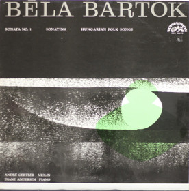 Bartók / Gertler /Andersen: Sonata No. 1 / Sonatina LP (Käyt)
