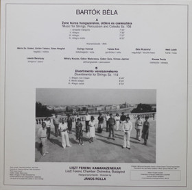 Bartók: Music For Strings, Percussion and Celesta; Divertimento LP 