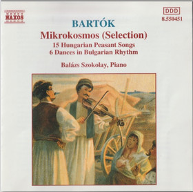 Bartók / Szokolay: Mikrokosmos / Hungarian Peasant Songs CD (Käyt)