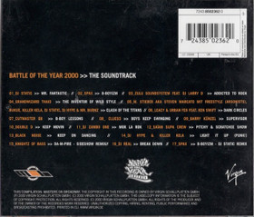 V/A: Battle of The Year 2000 - The Soundtrack CD (Käyt)