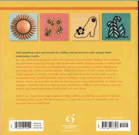 Geneviève Crabe: How to Make 100 Bead Embroidery Motifs K3+ (Käyt)
