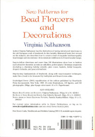 Virginia Nathanson: New Patterns Bead Flowers and Decs K3 (Käyt)