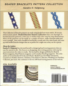 Sandra D Halpenny: Beaded Bracelets Pattern Collection K3+ (Käyt)