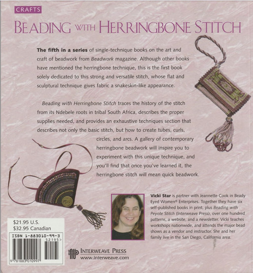 Christine Prussing: Beading with Right Angle Weave K3+ (Käyt)