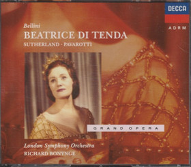 Bellini / Veasey / Pavarotti / Opthof / Bonynge: Beatrice Di Tenda 3CD
