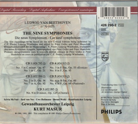 Beethoven: The nine Symphonies 5CD Box (Käyt)