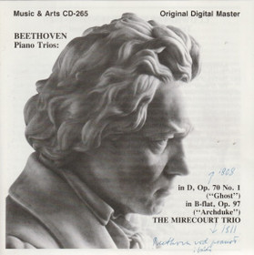 Beethoven / The Mirecourt Trio: Piano Trios - 