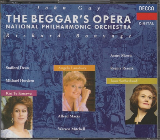 John Gay / Te Kanawa / Sutherland /Bonynge: The Beggar's Opera 2CD Box
