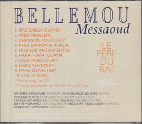 Bellemou Messaoud Presents Cheb Ourrad Houarri: Le Pere Du Rai CD Käyt