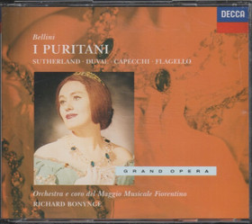 Bellini / Sutherland / Duval / Richard Bonynge: I Puritani 3CD (Käyt)