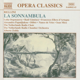 Bellini /Orgonasova /Giménez /D'Artegna /Zedda: La Sonnambula 2CD Käyt