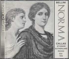Bellini / Callas / Stignani / Sutherland / Picchi /Gui: Norma 2CD Käyt