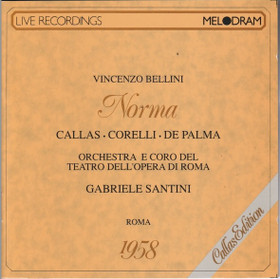 Bellini / Callas / Corelli / De Palma / Santini: Norma CD (Käyt)