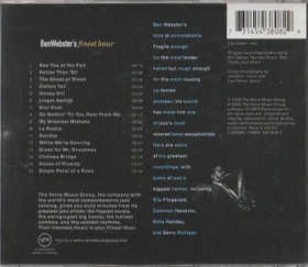Ben Webster: Ben Webster's Finest Hour CD (Käyt)