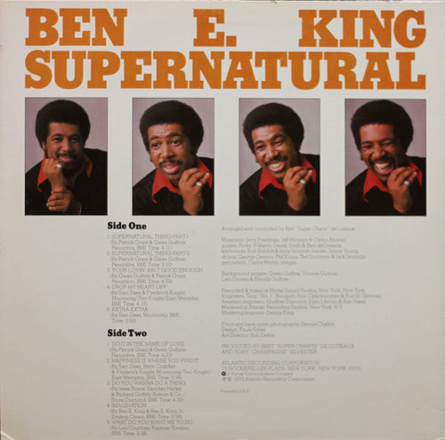 Ben E. King: Supernatural LP (Käyt)