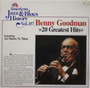 Benny Goodman: 20 Greatest Hits LP (Käyt)